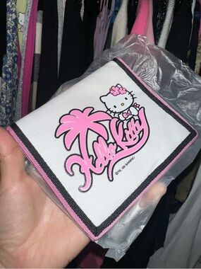Sanrio Wallet with Pink and White Hello Kitty Bikini 2009